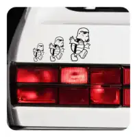 MARIO STORM TROOPER Aufkleber