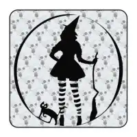 Pegatina BRUJA. Pegatinas freaks, pegatinas frikis. 2