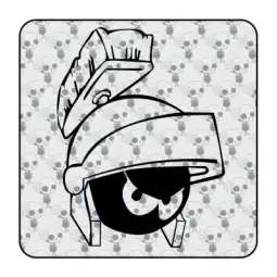 Pegatina MARVIN THE MARTIAN. Pegatinas freaks, pegatinas frikis. 2