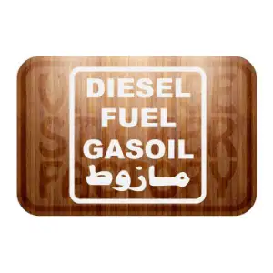 Autocollant diesel internacional