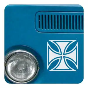 Pegatina de vinilo CRUZ DE MALTA