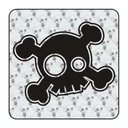 Sticker calavera 2
