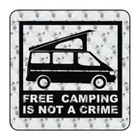 Autocollant freecamping transit 2