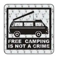 FREECAMPING T3 WESTFALIA Aufkleber 2