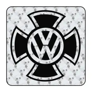 MALTESERKREUZ Aufkleber, VW Malteserkreuz Aufkleber