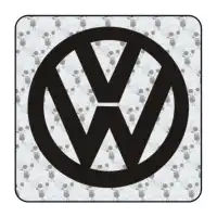 Autocollant vw logo 2
