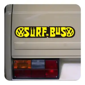 SURF BUS Aufkleber
