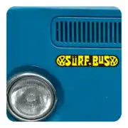 Pegatina SURF BUS. Pegatinas surferas.