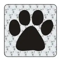 Aufkleber huella de perro Aufkleber 2