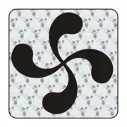 Pegatina LAUBURU. Pegatinas freaks, pegatinas frikis.