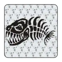 Autocollant piranha 2