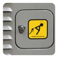 Sticker assume the position