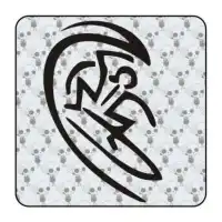 Pegatina OLA. Pegatinas surferas. 2