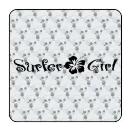 Sticker surfer girl 2