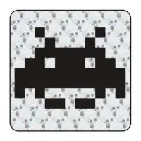 Pegatina SPACE INVADERS. Pegatinas freaks, pegatinas frikis. 2