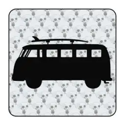 T1 SURFER Aufkleber, VW T1 Aufkleber 2