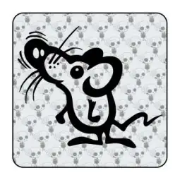 Pegatina RATON. Pegatinas de animales y mascotas. 2