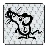 Autocollant raton 2