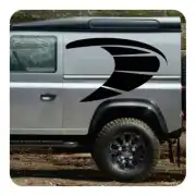 Black Kite sticker applied to the side of an off-road vehicle