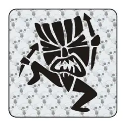 HAWAIIANER MASK Aufkleber 2