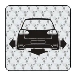 Autocollant vw golf low 2
