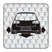 Autocollant vw golf low