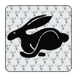 Aufkleber logo rabbit 2
