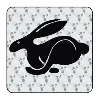 Aufkleber logo rabbit 2