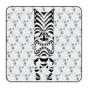 Pegatina TIKI. Pegatinas surferas.