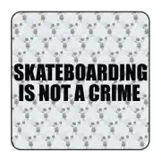 Pegatina SKATE IS NOT A CRIME. Pegatinas surferas.
