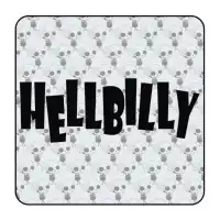 Pegatina HELLBILLY. Pegatinas freaks, pegatinas frikis. 2