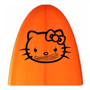 Autocollant kitty clown