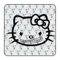 Autocollant kitty clown 2