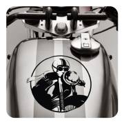 Sticker cafe racer