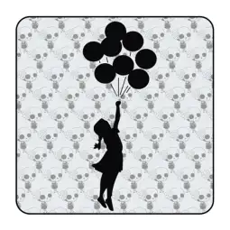 Pegatina GLOBOS BANKSY. Pegatinas freaks, pegatinas frikis. 2