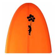 GLOBOS BANKSY Aufkleber