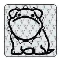 Aufkleber Puppy Aufkleber 2