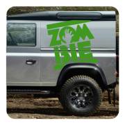 Pegatina ZOMBIE. Pegatinas freaks, pegatinas frikis.