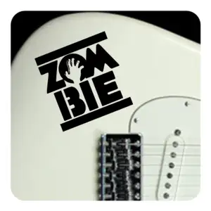 Pegatina ZOMBIE. Pegatinas freaks, pegatinas frikis.