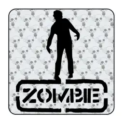 ZOMBIE Aufkleber 2