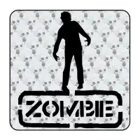 ZOMBIE Aufkleber 2