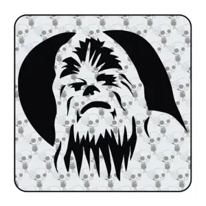 Pegatina CHEWBACCA. Pegatinas freaks, pegatinas frikis.