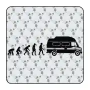 Pegatina EVOLUCION JAMES COOK. Pegatinas para Camper y Autocaravana