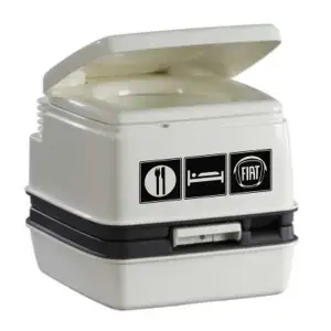 Pegatina COMER DORMIR FIAT. Pegatinas para Camper y Autocaravana