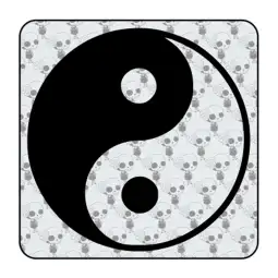 Sticker Ying Yang 2