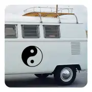YING YANG Aufkleber