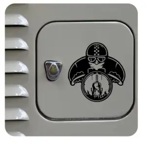 Sticker cafe racer