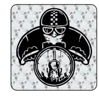 Sticker cafe racer 2