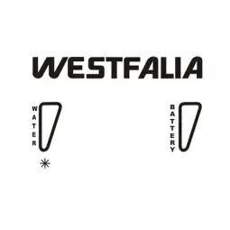 Autocollant Cocina Westfalia