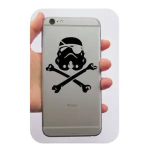 Pegatina STORM TROOPER. Vinilo de alta calidad, soporta perfectamente la intemperie, apto incluso para náutica. Pégala donde qui